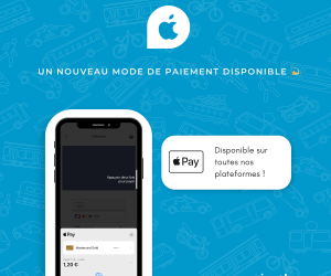 Screenshot de l'intégration d'Apple pay dans une application airweb