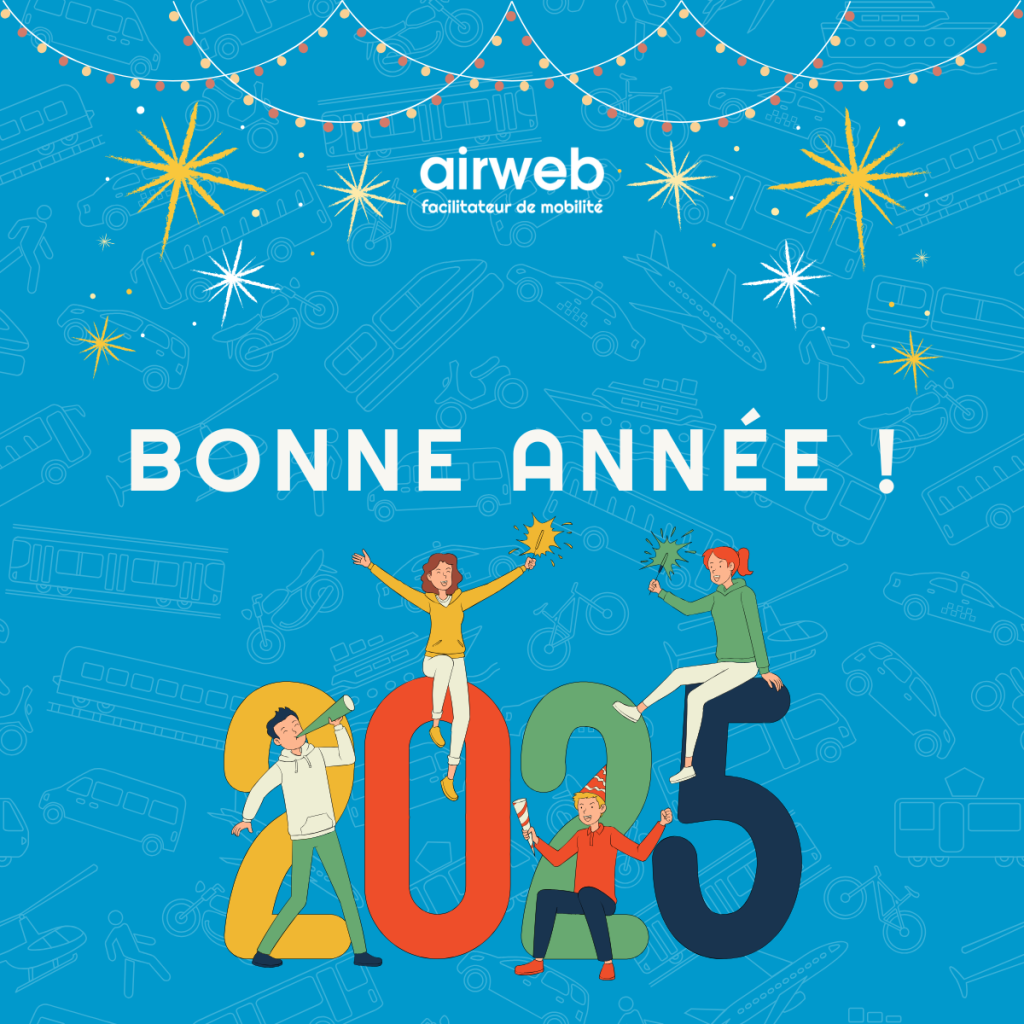 Bonne année 2025 de toute l'équipe airweb